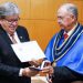 João Azevêdo é homenageado com título de acadêmico benemérito da Academia Paraibana de Engenharia e agradece honraria