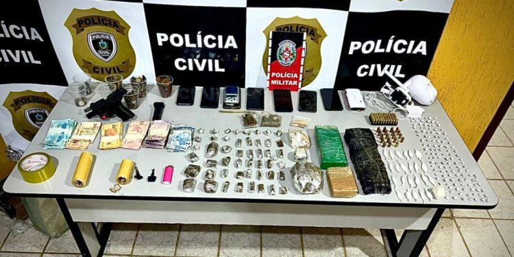 Polícia Militar prende suspeito por tráfico de drogas na cidade de São Bento