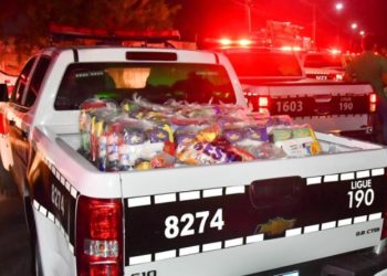 Polícia Militar lança campanha para doação de alimentos, roupas e brinquedos em comunidades