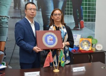 IFPB recebe comitiva da China e firma acordo com instituto de Shenzhen
