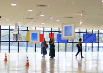 Torre de exposições da Estação Cabo Branco é reaberta com o trabalho de quatro artistas