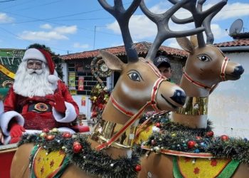 Prefeitura de Campina Grande realiza nesta segunda-feira (02) chegada do Papai Noel no Aluízio Campos