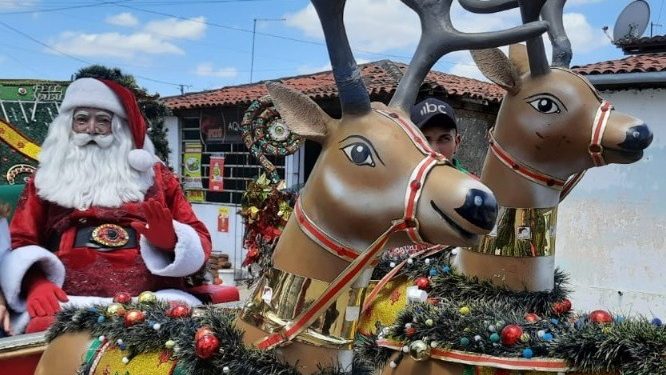 Prefeitura de Campina Grande realiza nesta segunda-feira (02) chegada do Papai Noel no Aluízio Campos