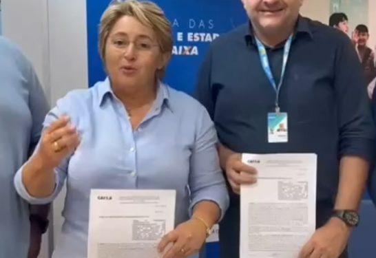 Prefeita de Uiraúna volta a agradecer a Veneziano pelos quase R$ 33 milhões que permitirá o maior programa de esgotamento sanitário da história: “Obra do século”