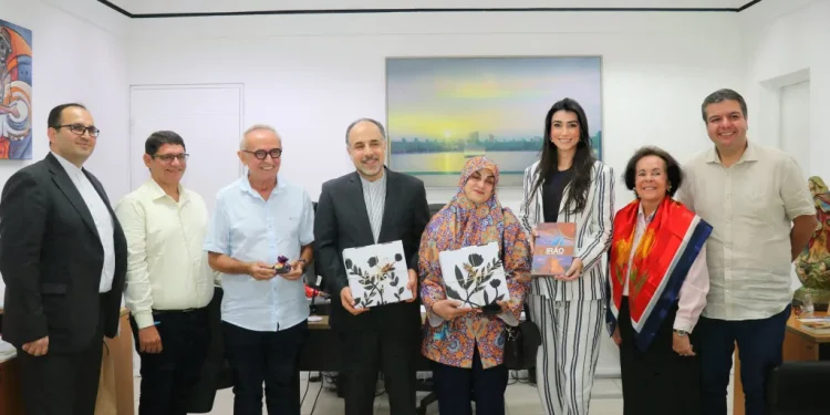 Cícero Lucena recebe embaixador do Irã e projeta parcerias para promover avanços em João Pessoa
