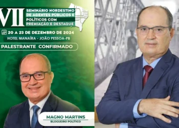 Magno Martins é confirmado como palestrante em seminário político em João Pessoa