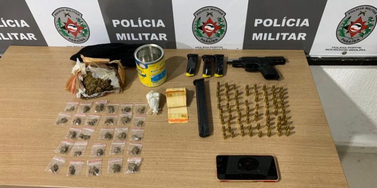 Operação prende suspeito de atuar na “segurança” do tráfico de drogas em Cabedelo