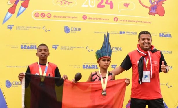 Recontagem deixa a Paraíba com 104 medalhas no total nas Paralimpíadas Escolares 2024