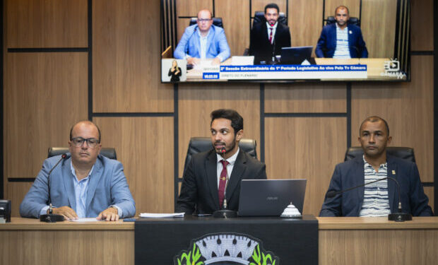 Câmara de Sapé aprova importantes projetos que beneficiam saúde, educação e habitação em sessão extraordinária