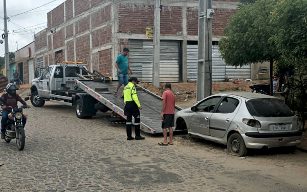 SCTRANS inicia Operação Sucata em Cajazeiras