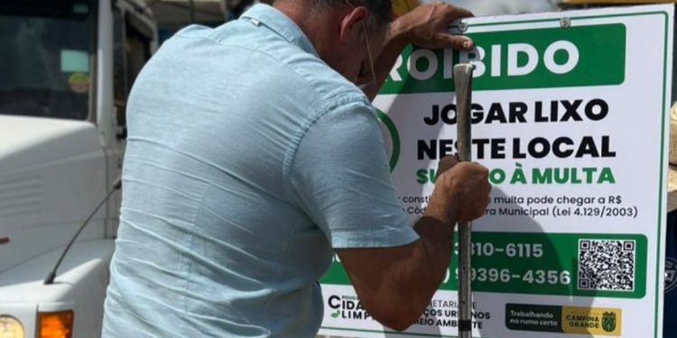 Prefeitura de Campina Grande lança Programa Cidade Limpa que prevê multa para a prática de Crime Ambiental em Terrenos Baldios