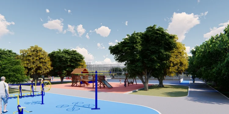 Cícero Lucena autoriza início das obras de praça na Ilha do Bispo e anuncia construção de creche no bairro