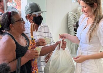 Prefeitura de Sousa realiza mais uma etapa de entrega dos produtos do PAA no CRAS I – Mutirão