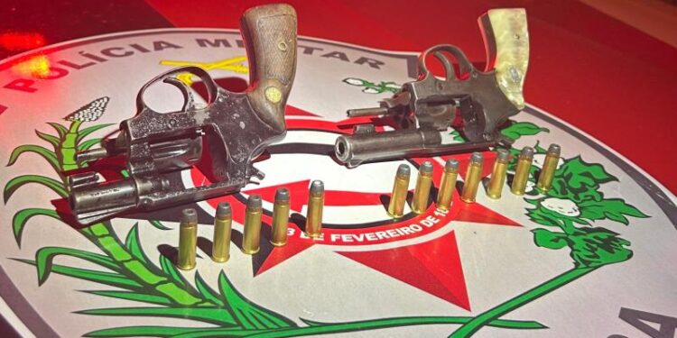 Final de semana teve 16 armas de fogo apreendidas pela PMPB