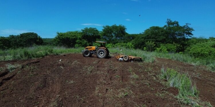 Prefeitura de Patos avança com corte de terra para os pequenos agricultores