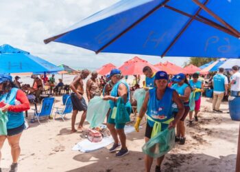 João Pessoa, Cabedelo e Rio Tinto recebem ações do projeto Praia Limpa neste fim de semana
