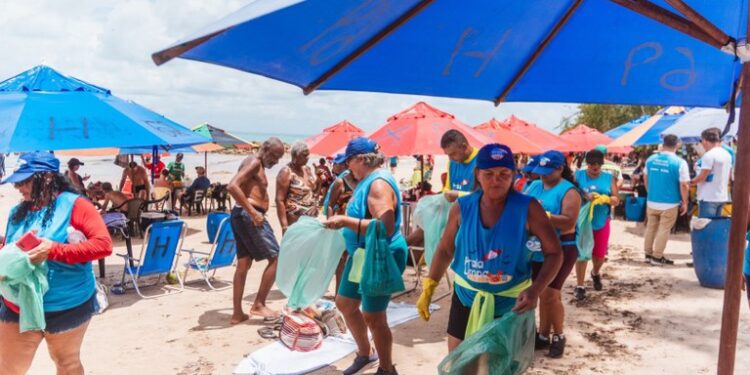 João Pessoa, Cabedelo e Rio Tinto recebem ações do projeto Praia Limpa neste fim de semana