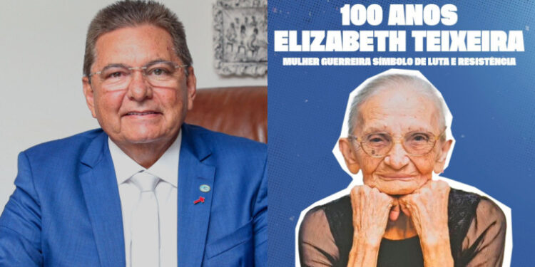 Adriano celebra centenário de Elizabeth Teixeira e destaca bandeira de luta e inspiração para gerações futuras