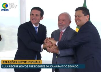 Motta e Alcolumbre visitam Lula e garantem trabalho conjunto com Governo Federal