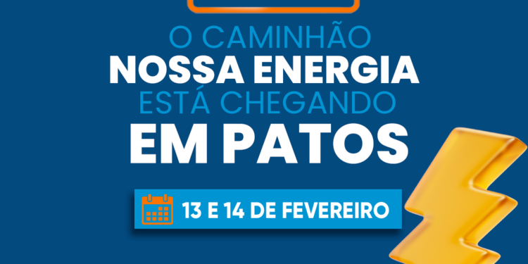 Projeto Nossa Energia chega a Patos com cinema, teatro, troca de lâmpadas e atendimento social