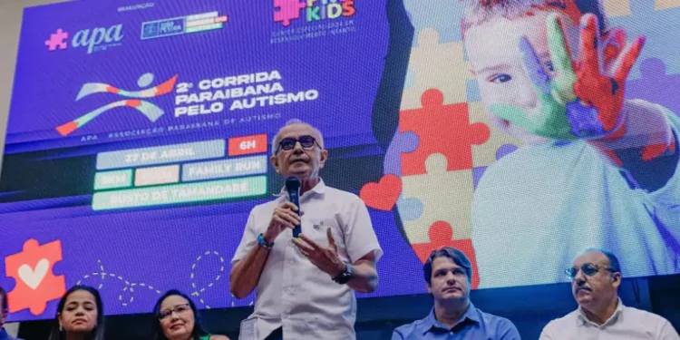 Cícero Lucena lança 2ª edição da Corrida Paraibana pelo Autismo e destaca cultura inclusiva de João Pessoa