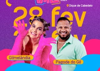 Carnaval de Cabedelo será aberto com show de Gilmelândia nesta sexta-feira (28) no Dique