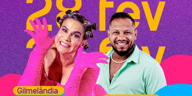 Carnaval de Cabedelo será aberto com show de Gilmelândia nesta sexta-feira (28) no Dique