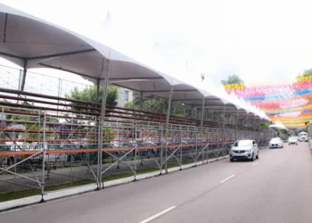 Funjope monta estrutura para receber público do Carnaval Tradição a partir deste sábado (1º)