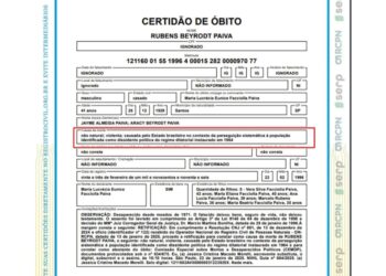 Certidões de óbito: Paraíba já está pronta para atualizar documentos de vítimas da ditadura militar