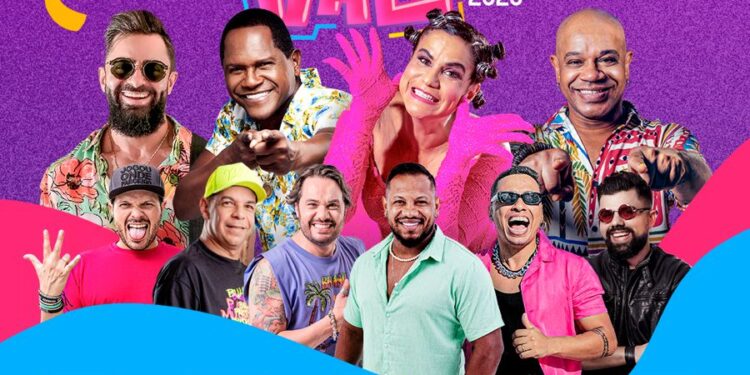 Carnaval de Cabedelo vai ter shows de Gilmelândia, Tatau e Reinaldinho no Dique de Cabedelo