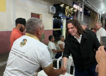 Veneziano é recebido por lideranças e participa da Festa do Padroeiro São José, em São José do Sabugi