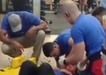 Mulher cai do teto dentro de academia no Manaíra Shopping em João Pessoa