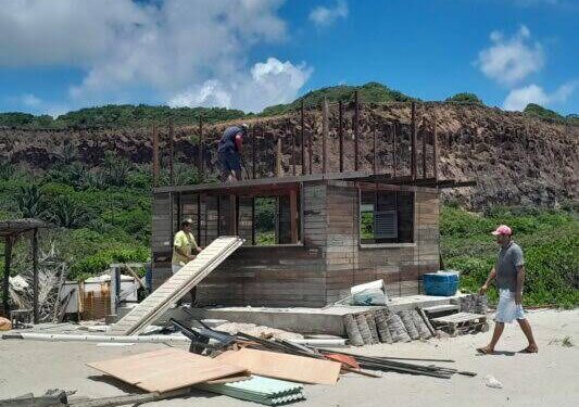 Superintendência do Patrimônio da União explica remoção de barracas em Lucena