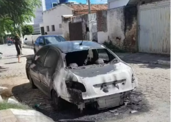 Homem condenado por estupro é alvo de tiros e tem carro incendiado no Sertão