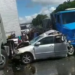 Cinco pessoas ficam feridas após acidente na BR-101 na capital