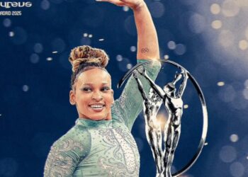 Oscar do Esporte: Ginasta Rebeca Andrade conquista prêmio Laureus em Madri