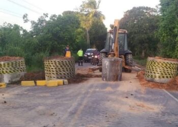 Ponte da PB-034, entre Alhandra e Caaporã, tem risco de desabar e Governo decreta situação de emergência