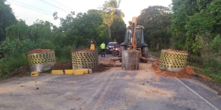Ponte da PB-034, entre Alhandra e Caaporã, tem risco de desabar e Governo decreta situação de emergência