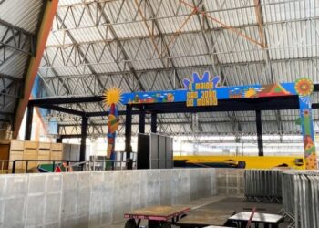 Montagem das estruturas do Maior São João do Mundo tem início no PP; confira o cronograma