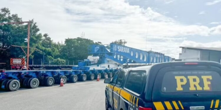 Transporte do novo transformador gigante rumo ao complexo eólico de Nova Palmeira tem início na próxima semana