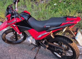 PRF na Paraíba retira arma de fogo, munições e moto adulterada de circulação