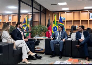 Bruno e Juliana celebram posse de ministro das comunicações radicado na Paraíba e destacam sua capacidade técnica e de articulação
