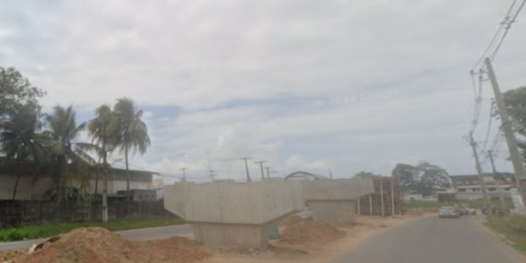 Içamento das vigas do viaduto modifica hoje trânsito no Bairro das Indústrias