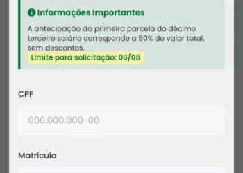 Servidores da PMCG já podem solicitar antecipação da primeira parcela do 13º salário