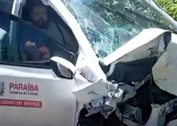 Colisão envolvendo carro do Governo em Bananeiras deixa um morto e três feridos