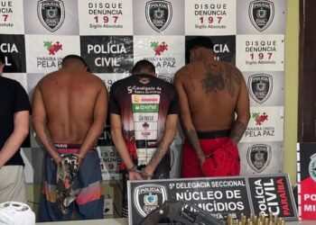 Polícia prende suspeitos de envolvimento com homicídio e tráfico em Santa Rita e Lucena