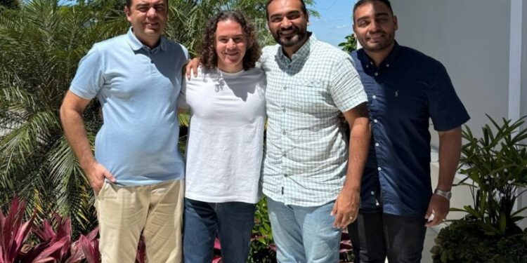 Veneziano se reúne com prefeito de Ingá, para tratar demandas do município: “Amigo e parceiro”