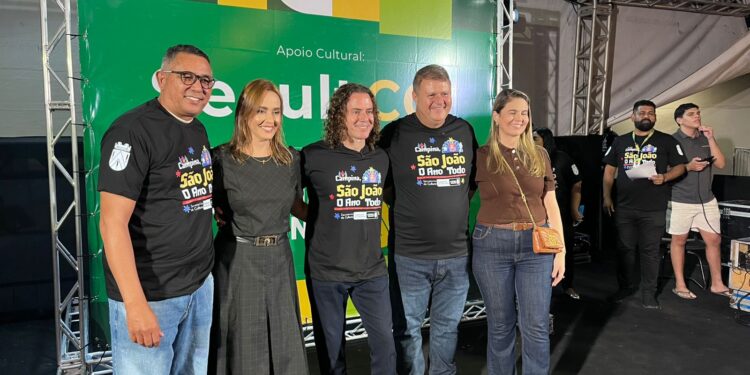 Secretário e integrantes das quadrilhas juninas de Campina Grande agradecem emenda de R$ 400 mil destinada por Veneziano