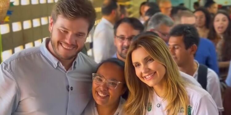 Durante o lançamento do Projeto “São João Acolhedor”, diretoria e alunos da APAE agradecem apoio de Juliana e Bruno: “Oportunidade ímpar”