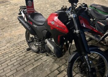 Homem é preso com moto roubada e arma de fogo no Litoral Sul da Paraíba